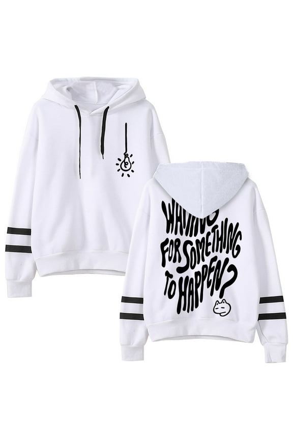 Omori Newo Pullover Hoodies Pocketless Parallel Bars Sleeve Streetwear Women Men Fashion Casual Hooded Sweatshirts