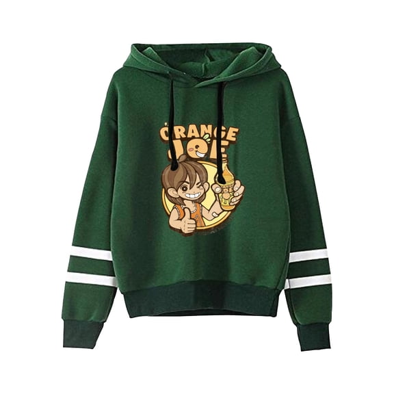 Omori Orange Joe Hoodie Unisex Long Sleeve Sweatshirt Harajuku Streetwear Pullovers