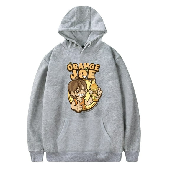 Omori Orange Joe Hoodie Women Men Hooded Sweatshirt Harajuku Pullover Tracksuit