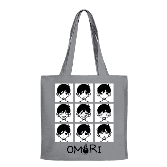 Omori Photo Shoulder Bags New Logo Merch Tote Unisex Fashion Casual Streetwear Harajuku Canvas Bag