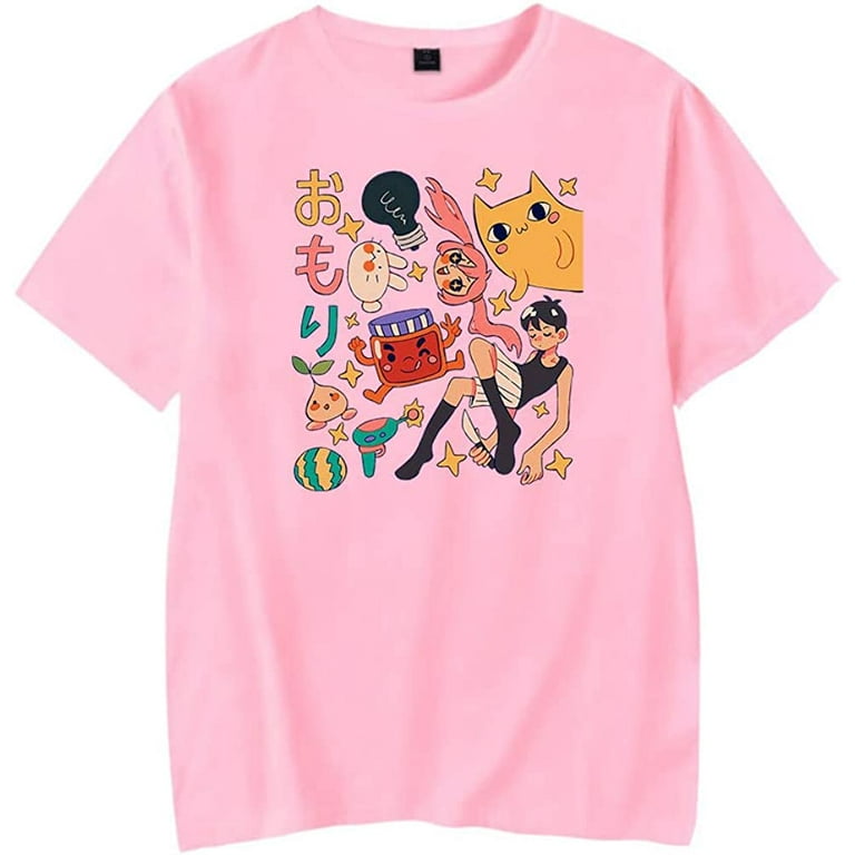 安いセール時期 OMORI オーブリー ピンク Tシャツ おもり LL - トップス