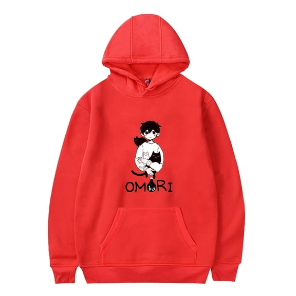 Omori Sunny Hoodie Women Men Pullover Sweatshirt Long Sleeve Hooded Tracksuit