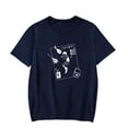 thumbnail image 1 of Omori T-shirt Men Women Crewneck Short Sleeve Tee Casual Streetwear Summer Tops, 1 of 2