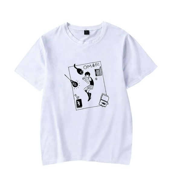 Omori T-shirt Men Women Crewneck Short Sleeve Tee Casual Streetwear Summer Tops