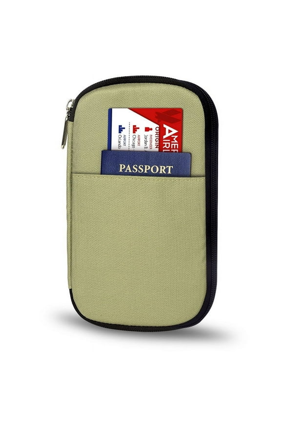 Passport Wallet Passport Holder Travel Ticket Passport Credit Card ID Document Organizer Purse Amy Green