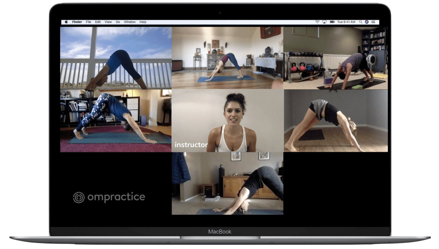Ompractice $24.99 One Month Access Gift Card (Email Delivery); Yoga E-Gift Card; LIVE Unlimited Classes for One Month