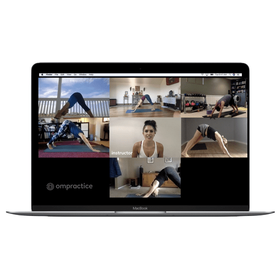 Ompractice $74.99 Three Month Access Gift Card (Email Delivery); Yoga E-Gift Card; LIVE Unlimited Classes for 3 Months