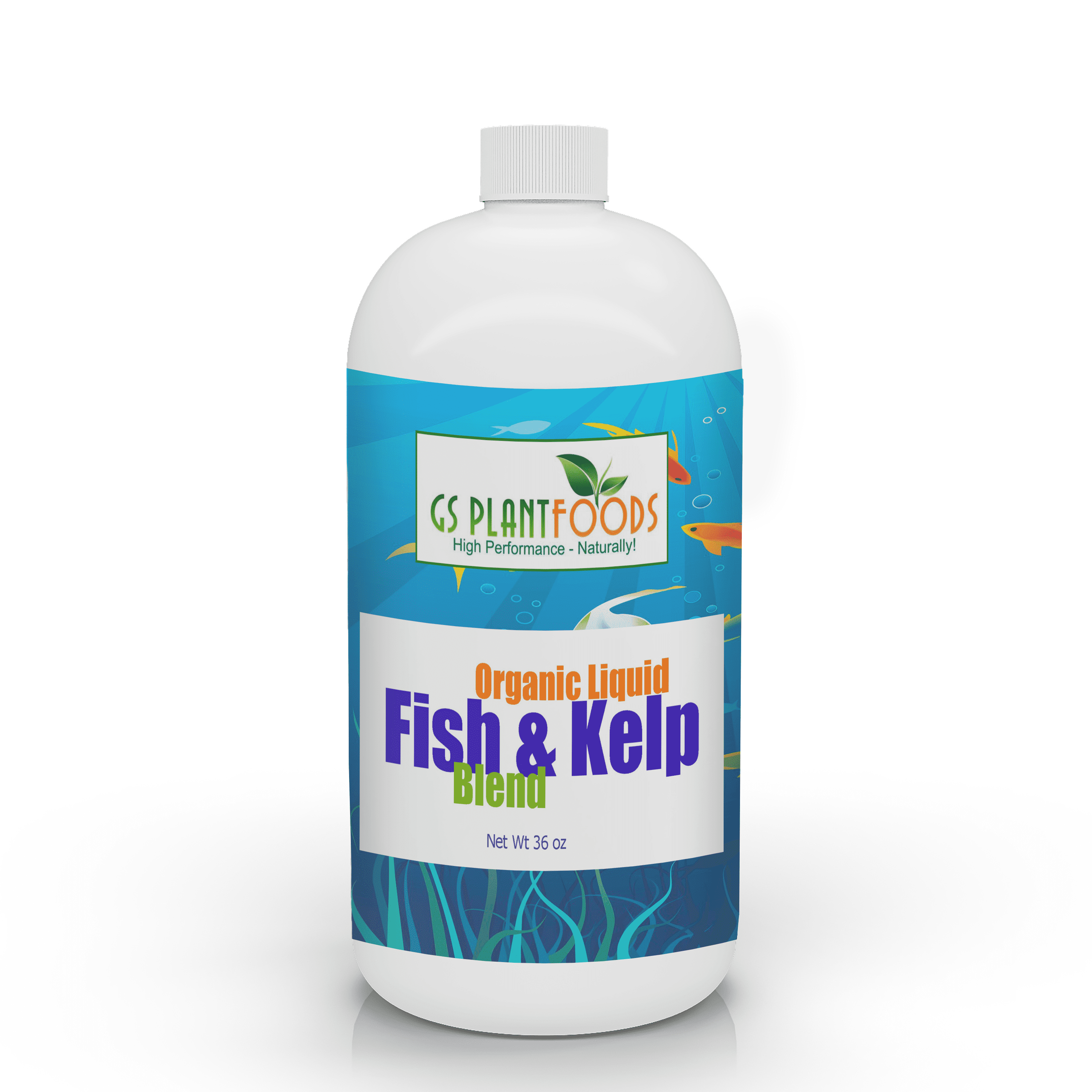 Omri Listed Fish & Kelp Fertilizer for Plants by GS Plant Foods - Organic  Fertilizer for Vegetables, Trees, Lawns, Shrubs, Flowers, Seeds & Plants -  Hydrolyzed Fish and Seaweed Blend - 1