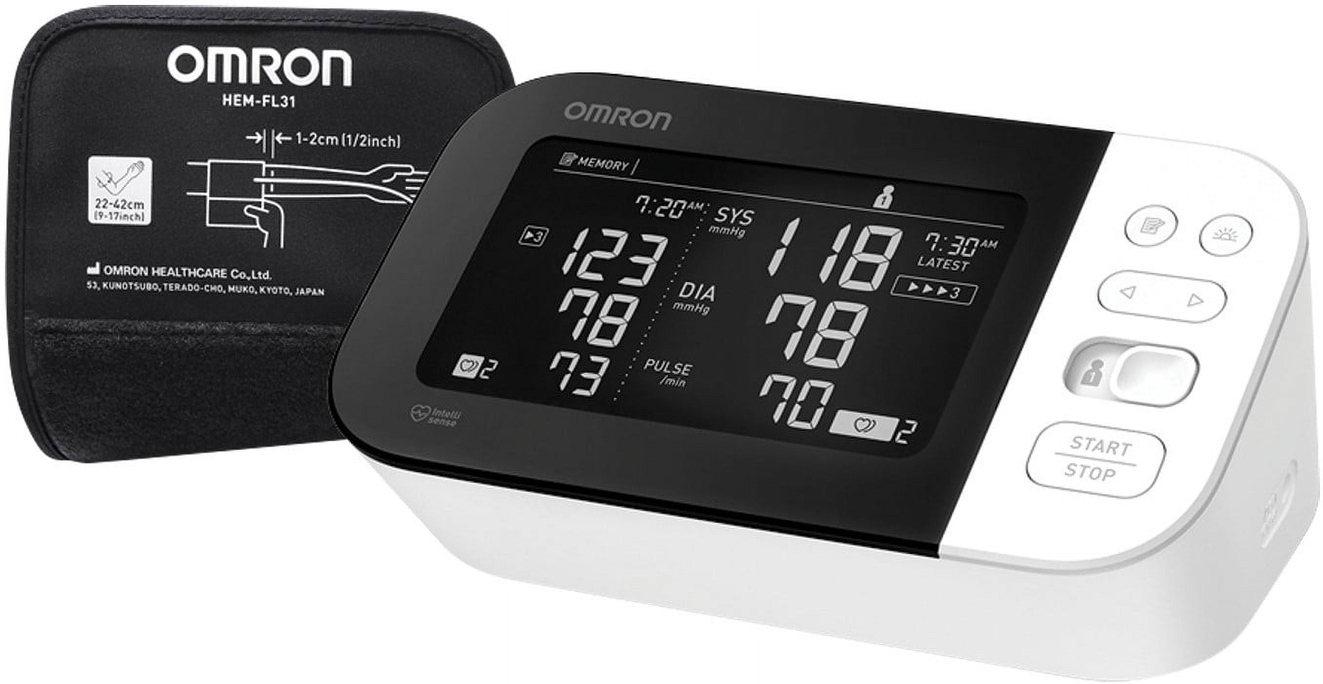  Omron 10 Series Wireless Upper Arm Blood Pressure