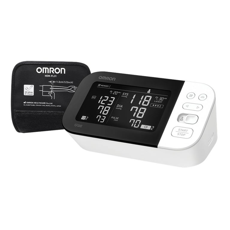 Portable Blood Pressure Monitor - Upper Arm Wireless Omron 5 Series -  health and beauty - by owner - household sale 