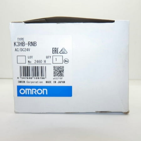 Omron 100-240VAC 0-30 Hz 0-50 kHz Digital Rotary Pulse Meter K3HB-RNB