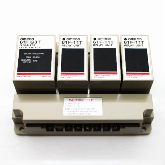 Omron 110/220VAC High/Low Level Floatless Level Switch 61F-G3T AC110/220