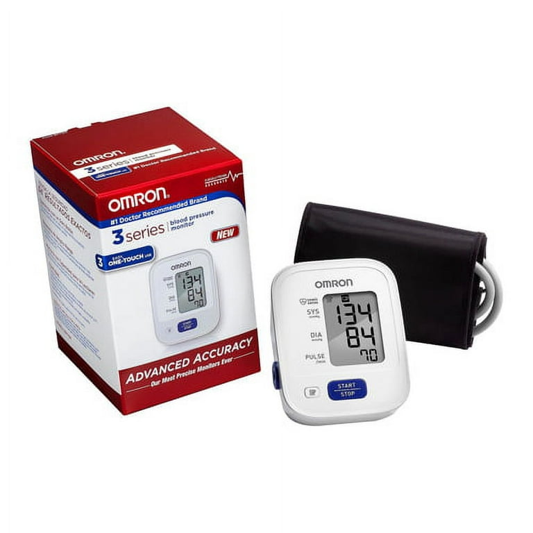 Omron3 Series Automatic Blood Pressure Monitor - Reusable, Digital