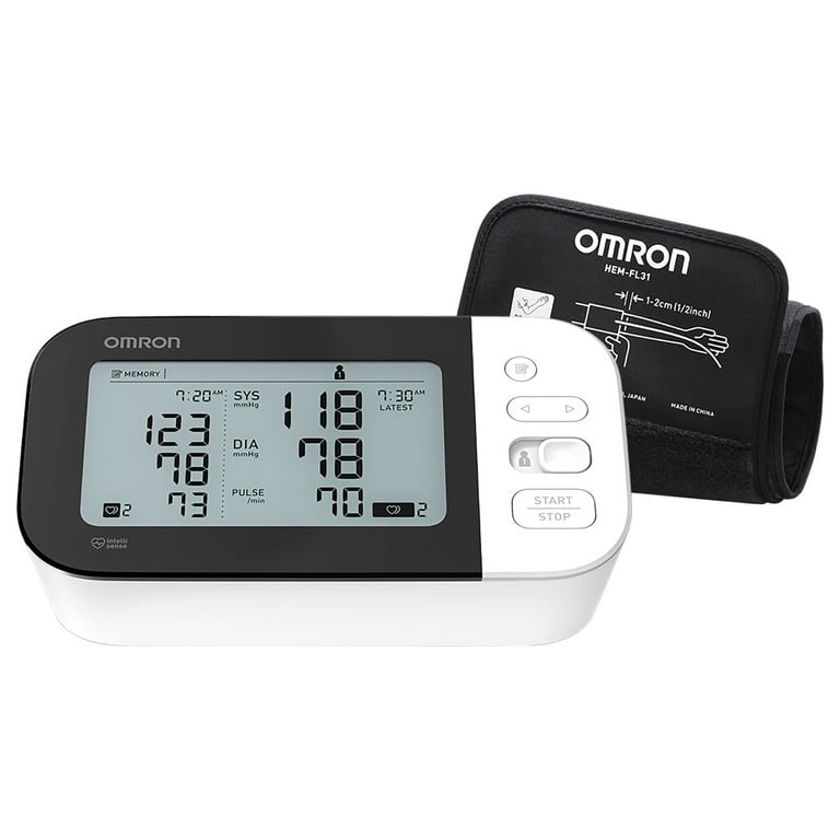 Omron 7 Series Wireless Upper Arm Blood Pressure Monitor & AC