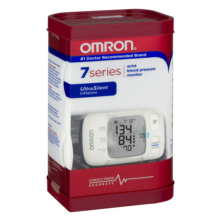 Omron 7 Series Wireless Wrist Blood Pressure Monitor For Blood