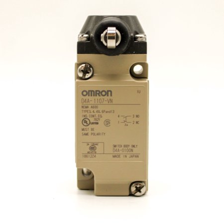 Omron Automation D4A-1107-V-N SPDT 10A 125V Snap Action Limit Switch