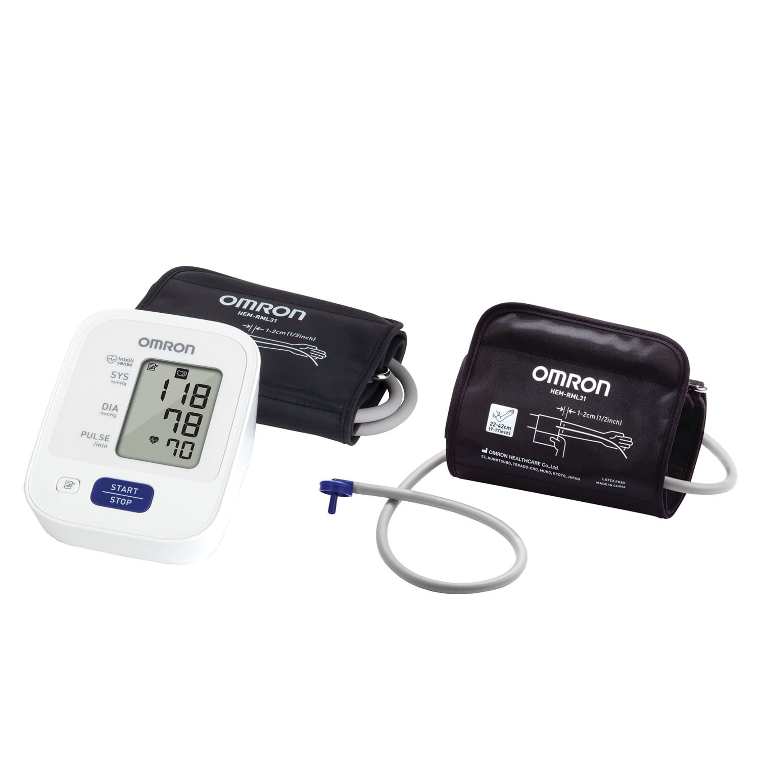 Paramed PARAMED Aneroid Sphygmomanometer – Manual Blood Pressure Cuff with  Universal Cuff 8.7 - 16.5
