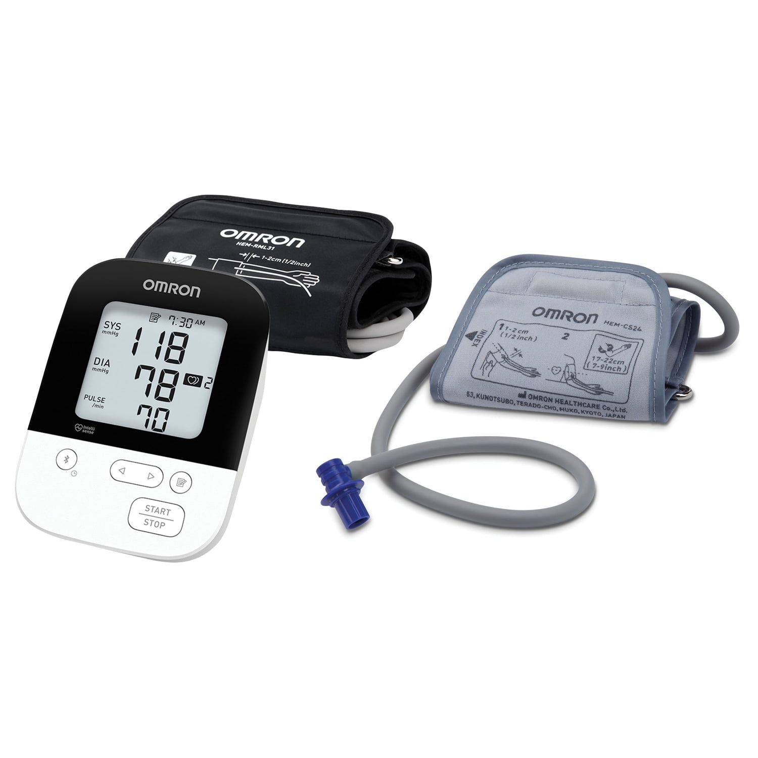 OMRON 10 Series® Wireless Upper Arm Blood Pressure Monitor (BP7450) – BV  Medical