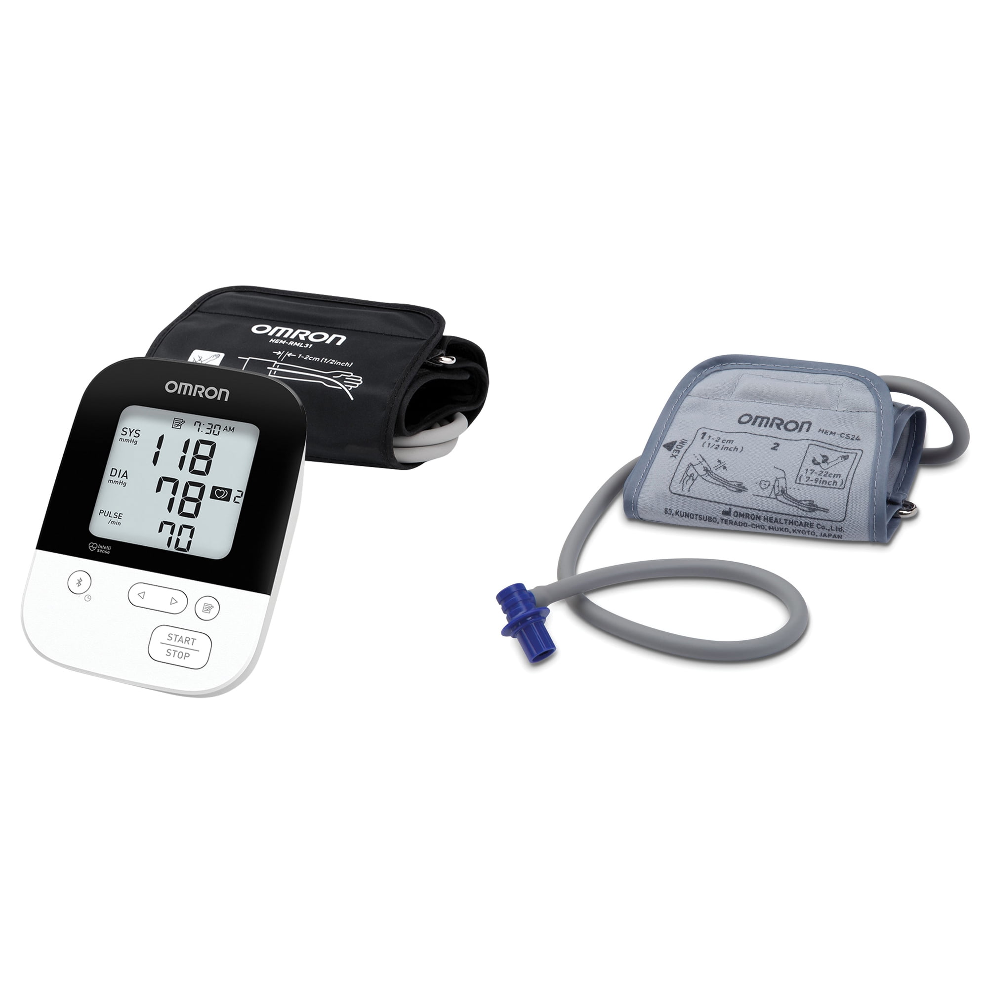 Omron 5 Series Wireless Bluetooth Upper Arm Blood Pressure Monitor BP7250 |  Diabetic Warehouse