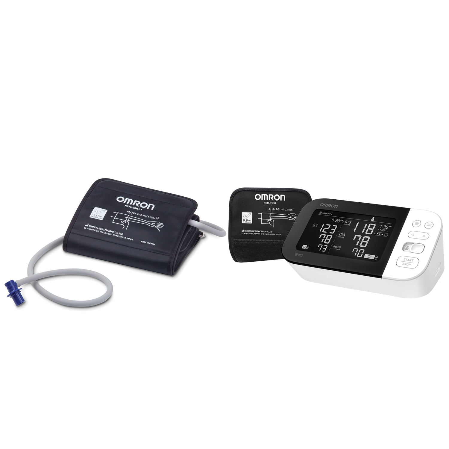 OMRON 10 Series® Wireless Upper Arm Blood Pressure Monitor (BP7450