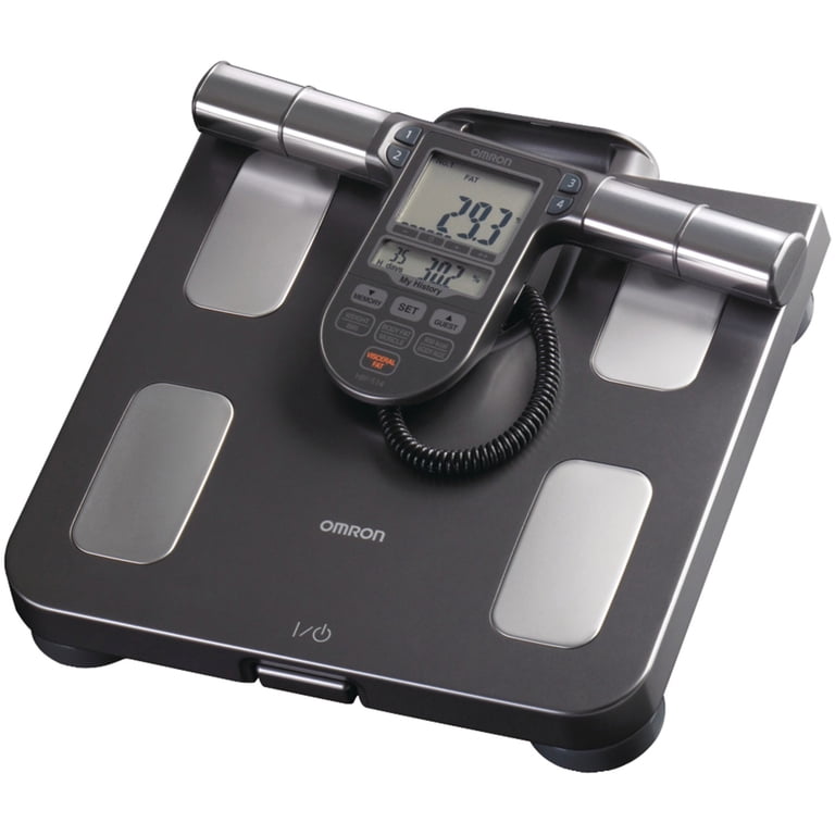 OMRON Mediclean 324 ブラック(×２) Omron Full-Body Composition Monitor Black Bathroom Scale - Walmart.com