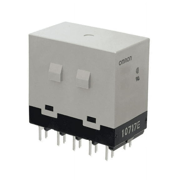 Omron G7J-4A-P DC24 General Purpose Relay, PCB Terminal, PCB Mounting, Quadtruple Pole Single Throw Normally Open Contacts, 83 mA Rated Load Current, 24 VDC Rated Load Voltage 