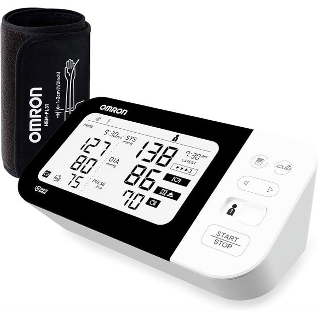 Omron Hem 7361T Bluetooth Digital Blood Pressure Monitor with Afib