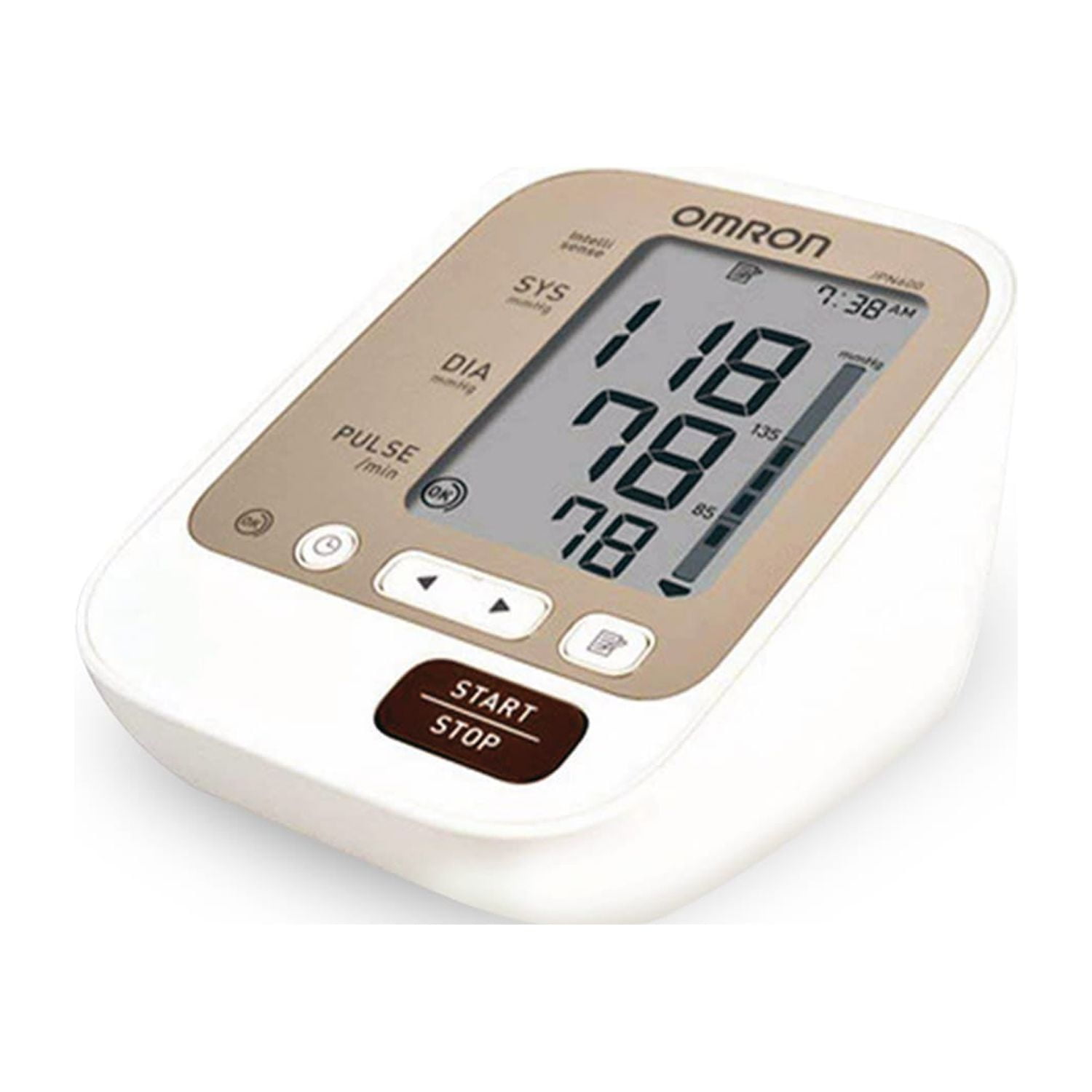 Omron JPN 600 Blood Pressure Monitor Made in Japan, Intellisense Technology for Accurate and Comfortable Readings, Compact Design Suitable for All Ages