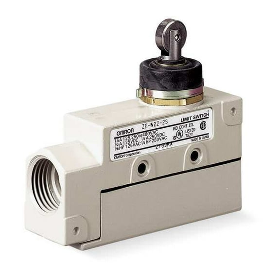 Omron Roller Plunger Limit Switch, SPDT ZE-N22-2S