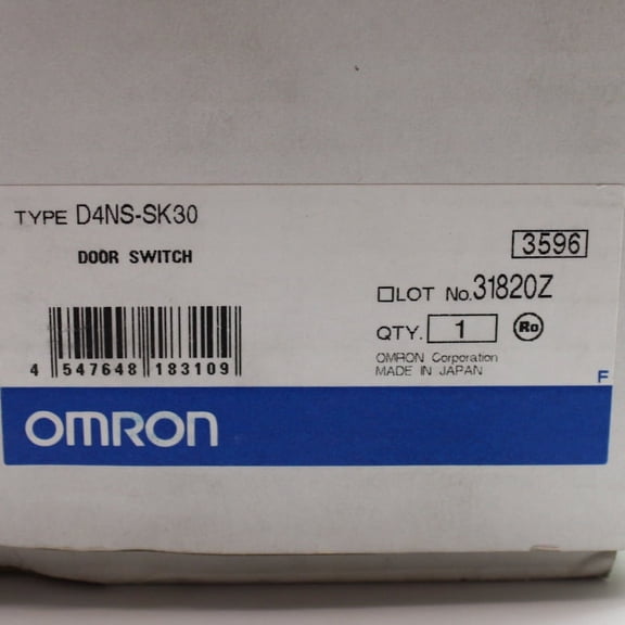 Omron Safety-Door Switch Slide Key Unit D4NS-SK30