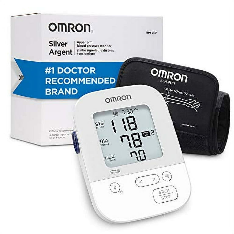 Equate 8000 Series Premium Upper Arm Cuff Blood Pressure Monitor. Equipped  with Bluetooth wireless technology. 