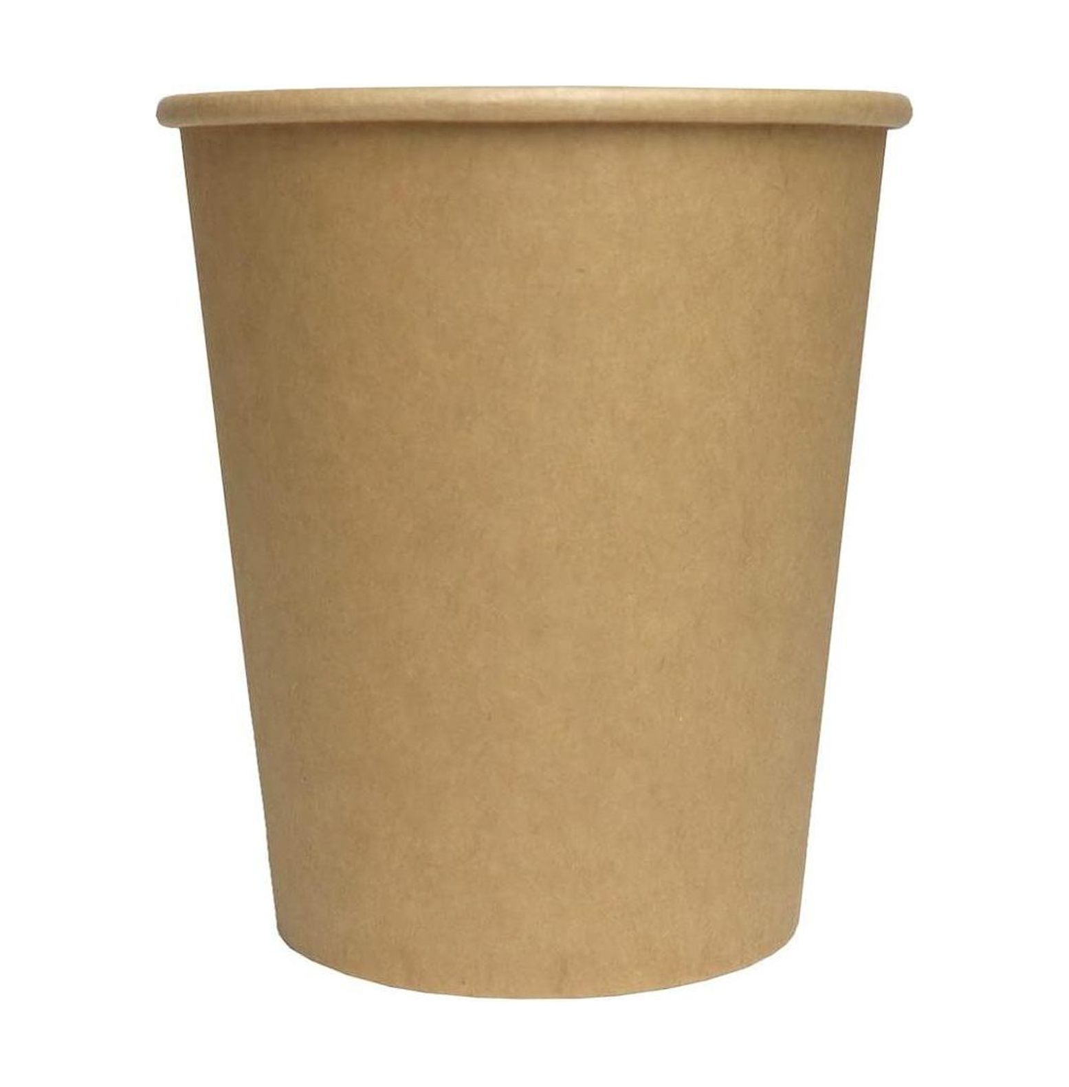 Omsix [1,000 Count] 8 oz Coffee Cups Bulk Brown Paper Coffee Cups For