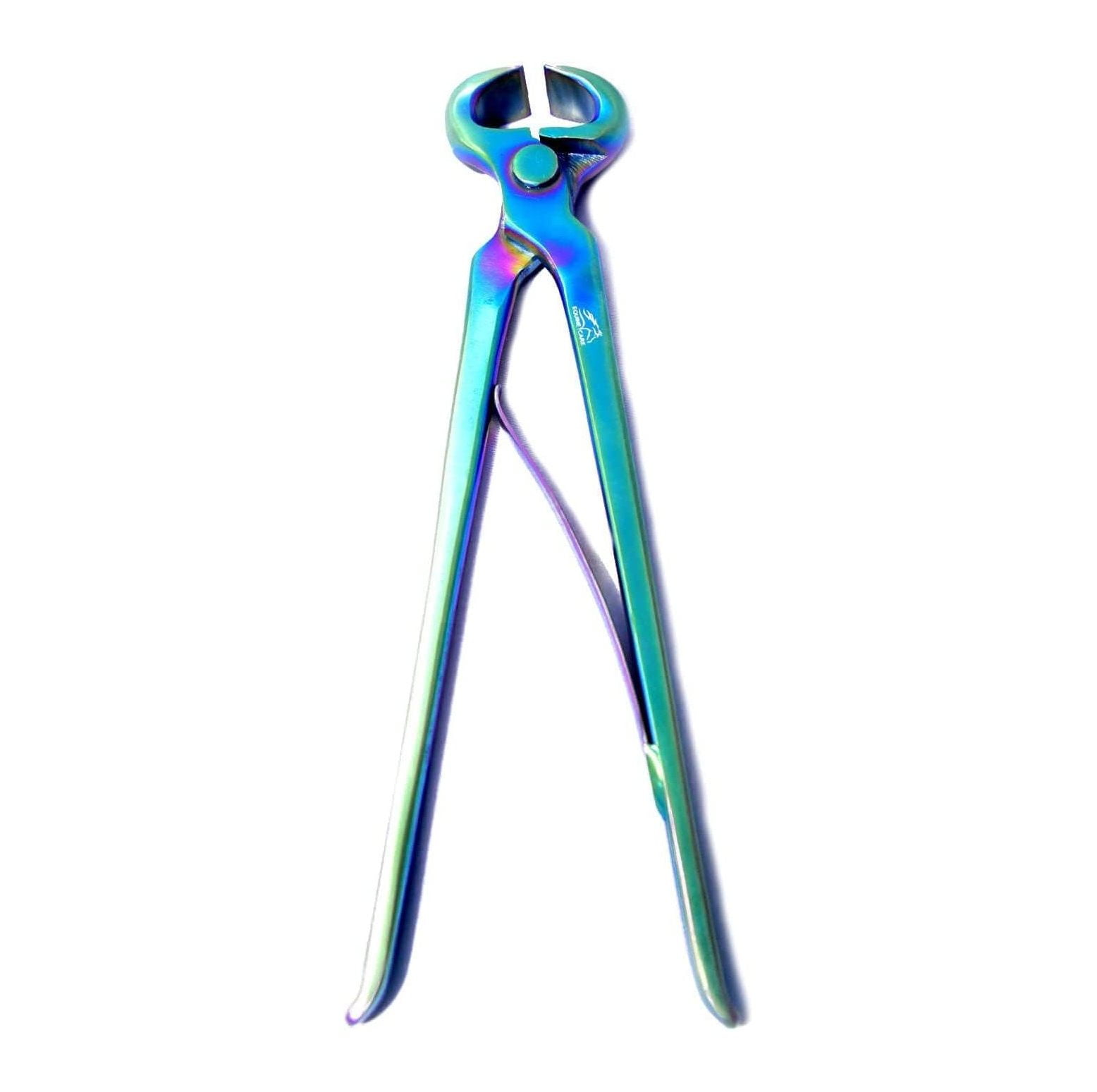 Omsix 12Inch MultiColor Farrier Hoof Nippers with PreLoaded Spring