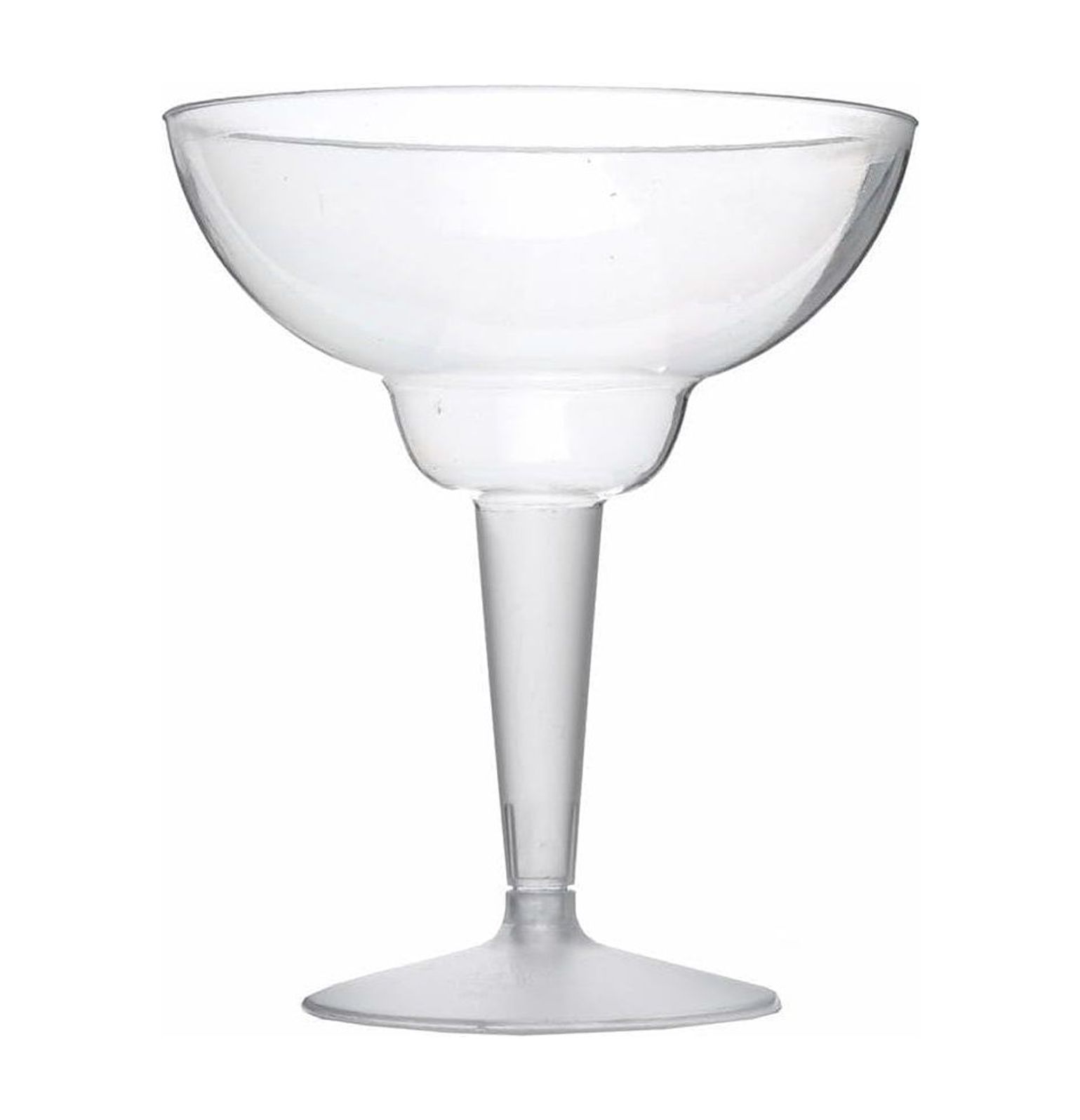 Omsix 30 pcs 10 oz Clear Plastic Margarita Glasses Disposable Wedding