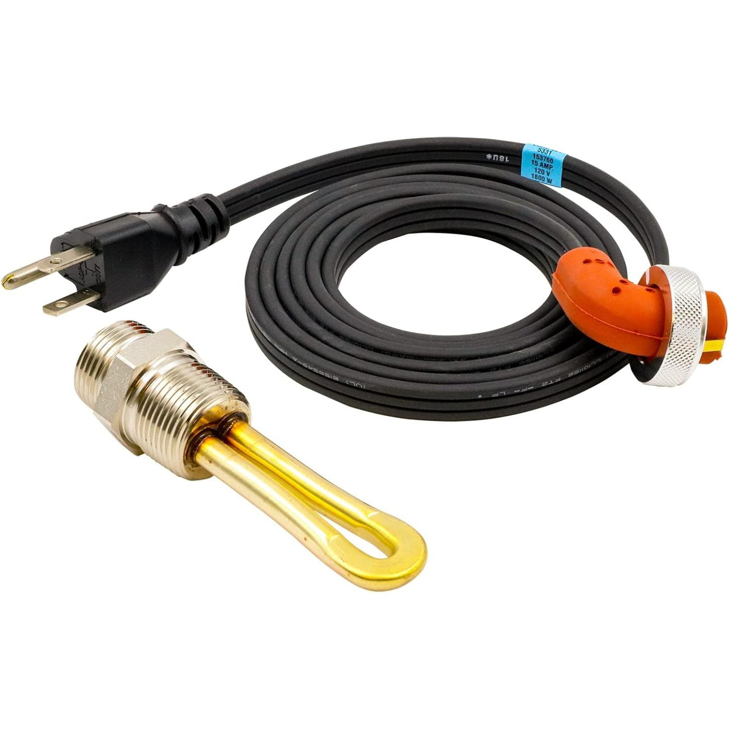 Omsix 3500022 Engine Block Immersion Heater for , Paccar, 3/4" NPT