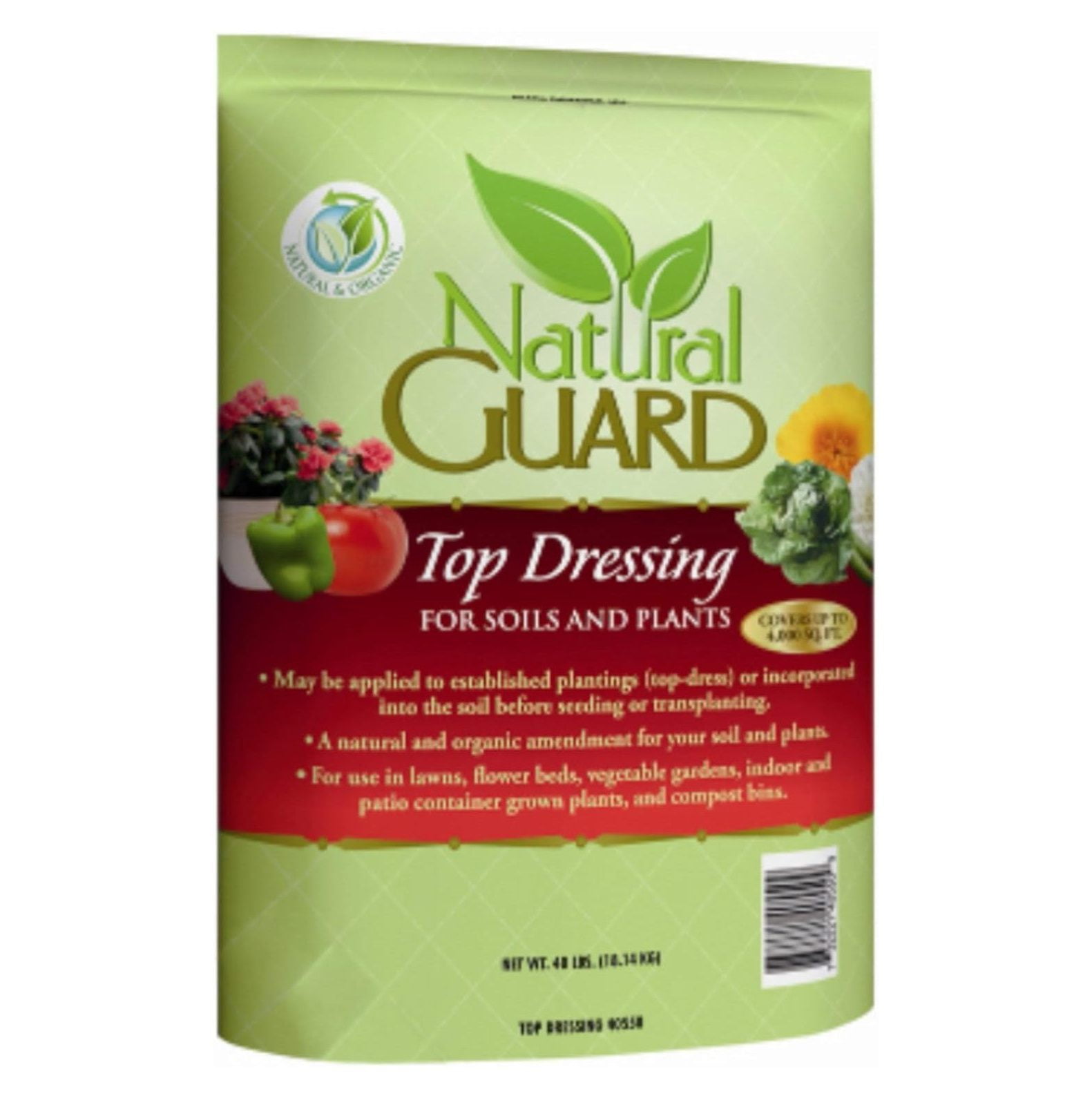 Omsix 40550 Top Dressing for Soils and Plants, 40Pound