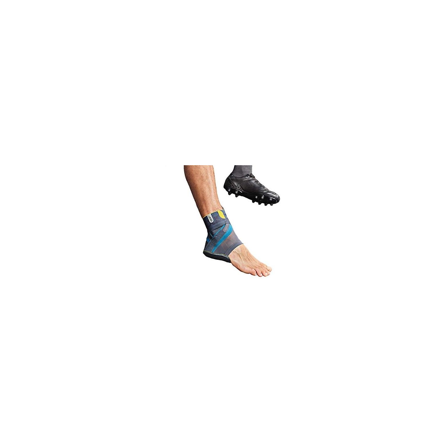 Omsix Ankle Brace Kicx Easyon Brace, Based on Pro Taping (Left Small