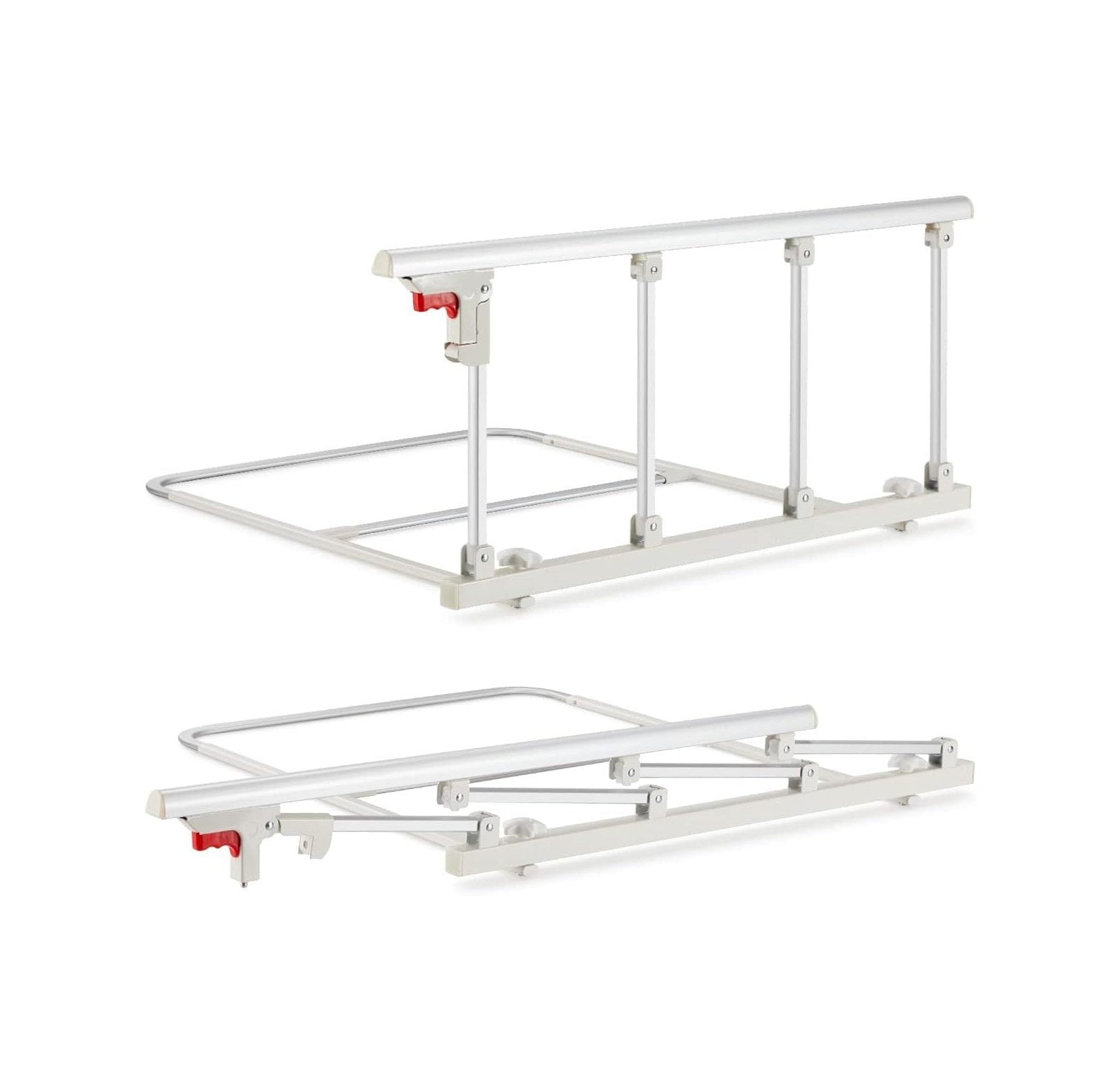 Omsix Bed Safety Rail Folding Bed Rail for Elderly Adults, Bed Guards