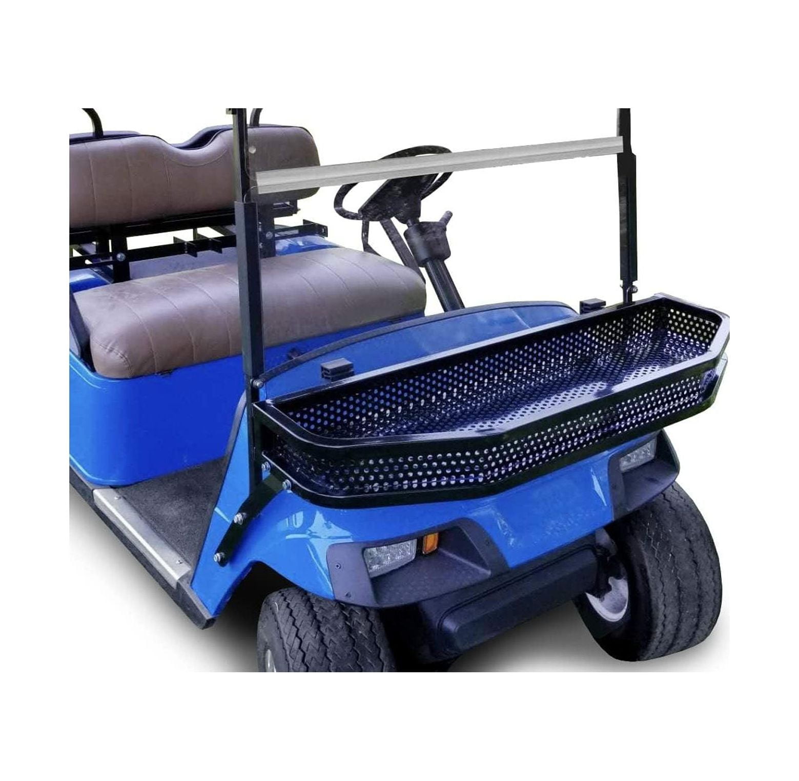 Omsix Front Clay/Utility/Cargo Basket for EZGO Car/ Golf