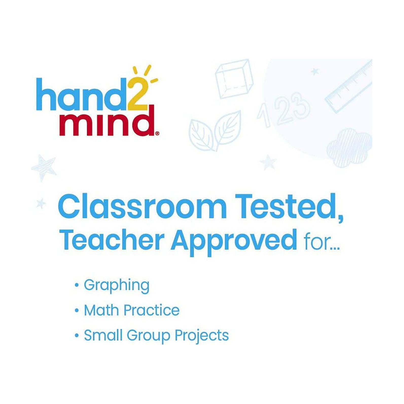 Omsix Grid Graph Paper Pad, 2 cm Grid, Large Graph Paper Pad for Kids