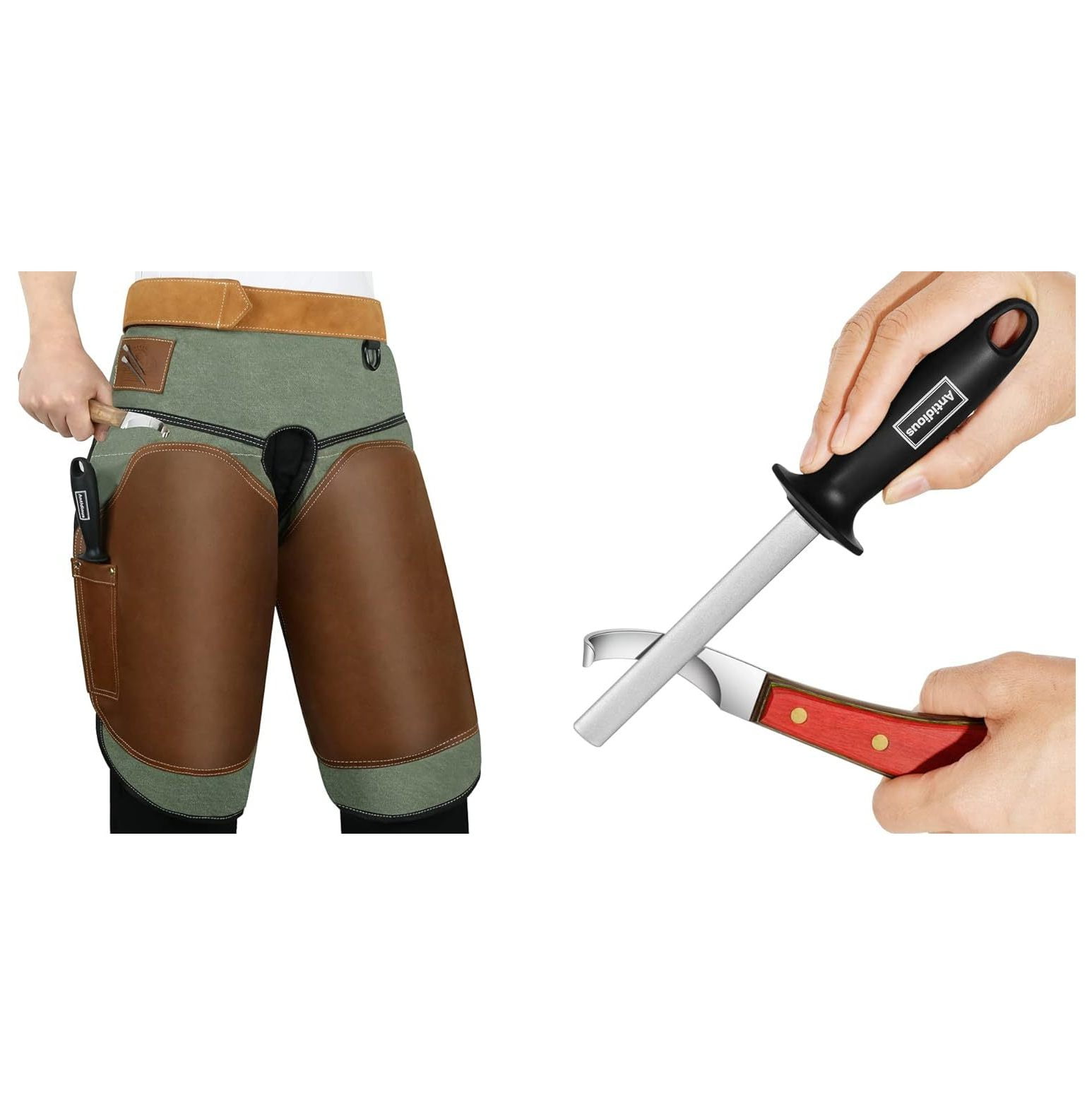 Omsix Professional Farrier Chaps it Kit, Come with a Hoof Knife