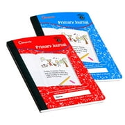 Omura Primary Composition Notebooks, 7.5 in x 9.75 in, 100 Sheets, 2 Pieces