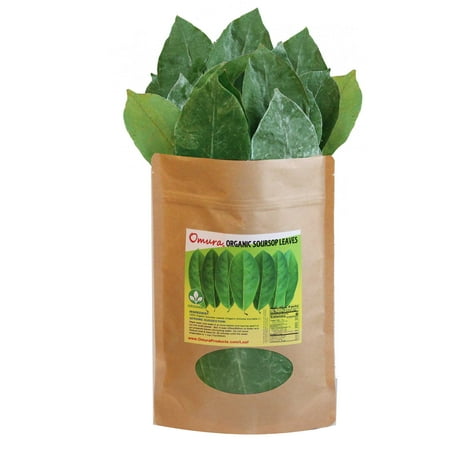 Omura Soursop Organic Leaves | Hojas de Guanabana | Whole Leaves