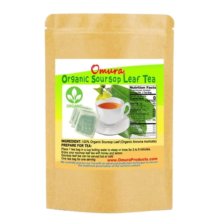 Omura Wonder Soursop Natural Graviola Leaf Tea: Boost Your Immunity and Wellness