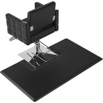 OmySalon 3/4'' Thick Anti Fatigue Mat for Hairstylist Standing, 3'x5' Barber Floor Matt Under Salon Chair, Salon Mat for Hair Stylist Square Base, Hair Cutting Hairdressing Beauty Spa Equipment