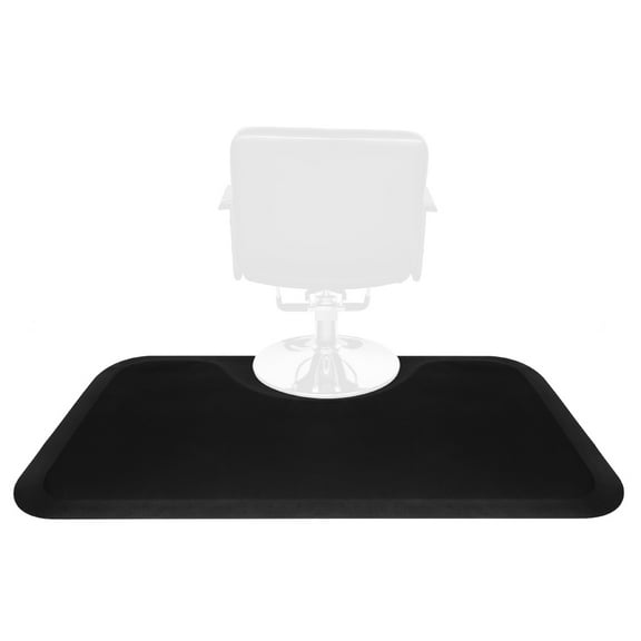 OmySalon 3' x 5' - 1/2'' Thick Salon Anti Fatigue Mat for Hair Stylist, Rectangle Comfort Barber Shop Beauty Floor Mats Under Styling Chair