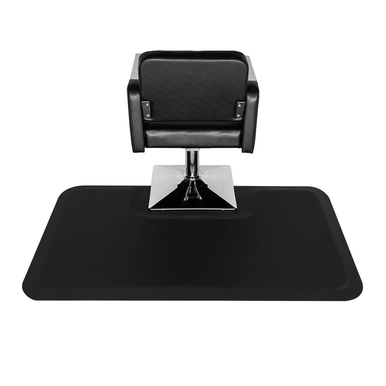 OmySalon 3 x 5 Barber Floor Mat Anti Fatigue for Stylist Standing 1 2 Thick Comfort Matt Square Base for Salon Styling Chair