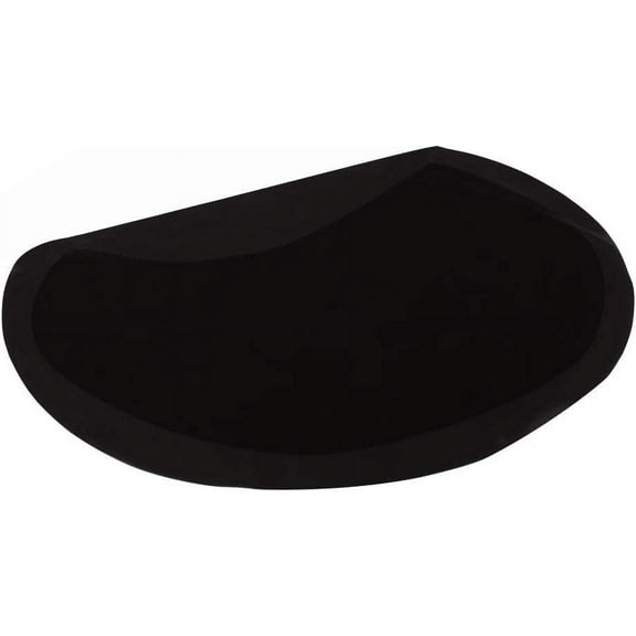 OmySalon 3'x2' Salon Floor Mat for Hair Stylist Anti Fatigue, Barber Standing Mats with Round Cut Out for Hair Styling Chair, Barbershop Spa Hairdressing Equipment