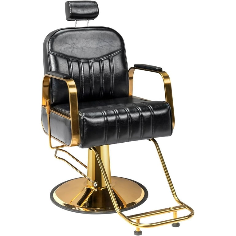 OmySalon Reclining Styling Beauty Chair, Adjustable Hairdresser