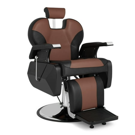 OmySalon Barber Chair All Purpose for Hair Stylist, Heavy Duty Styling Chair with 360 Degree Swivel Hydraulic Pump, Beauty Salon Spa Shampoo Equipment